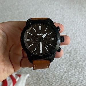 Men’s adjustable fossil watch
